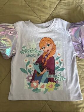 Disney Frozen Princess Anna 5T Birthday T-Shirt